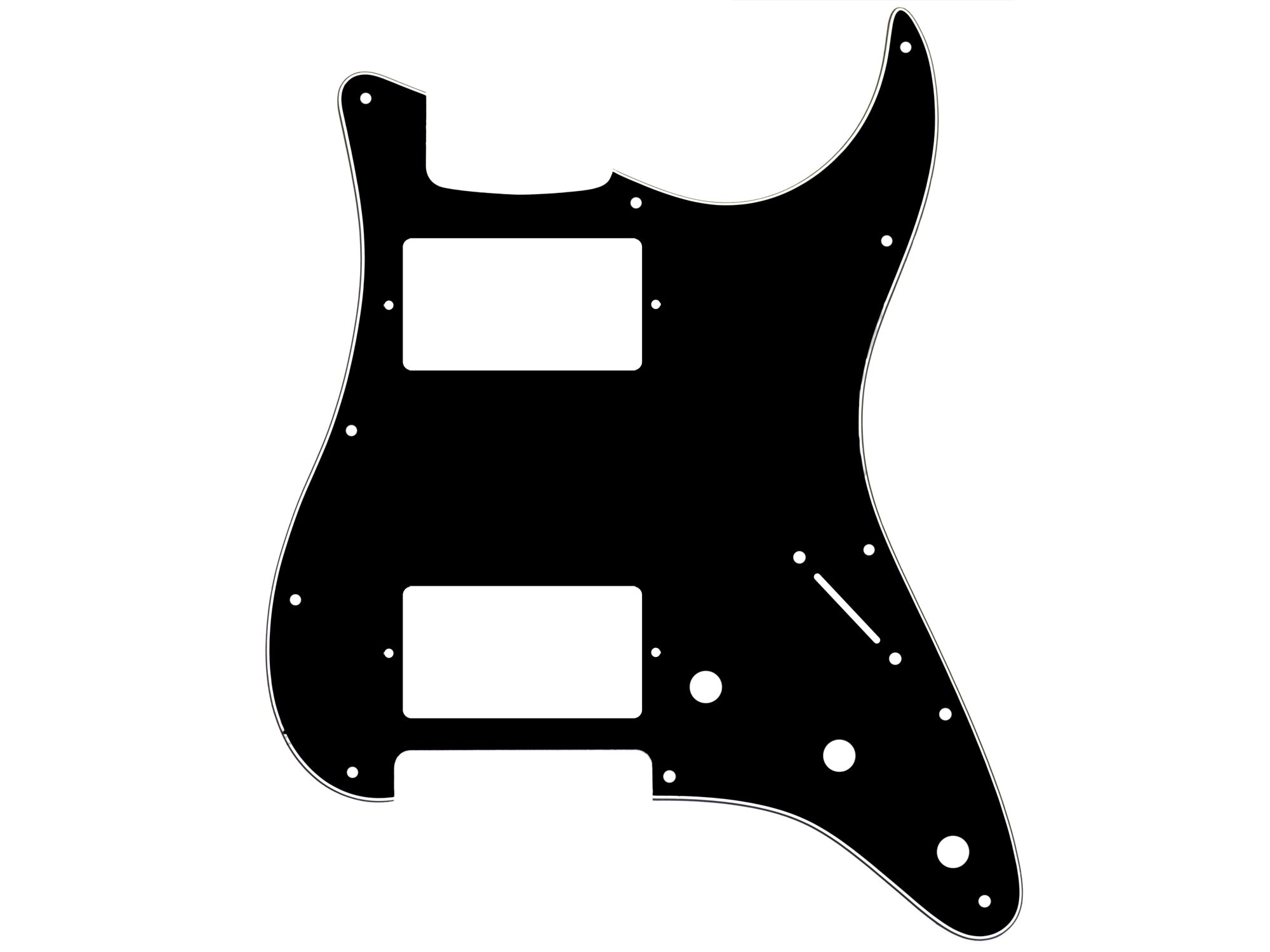 HH Schlagbrett für Strat® (Modern 11 Loch)