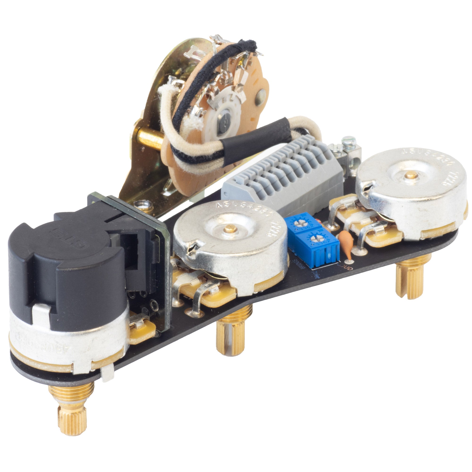 ObsidianWire HH wiring harness for Fender Stratocaster with tunable split coil & 6 way switching