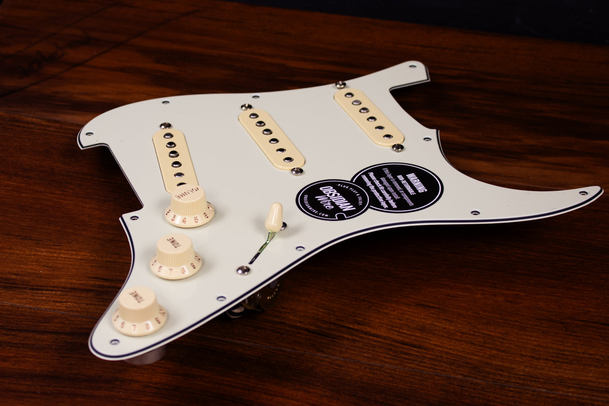 Custom Works: Noiseless Loaded Pickguard for Strat®