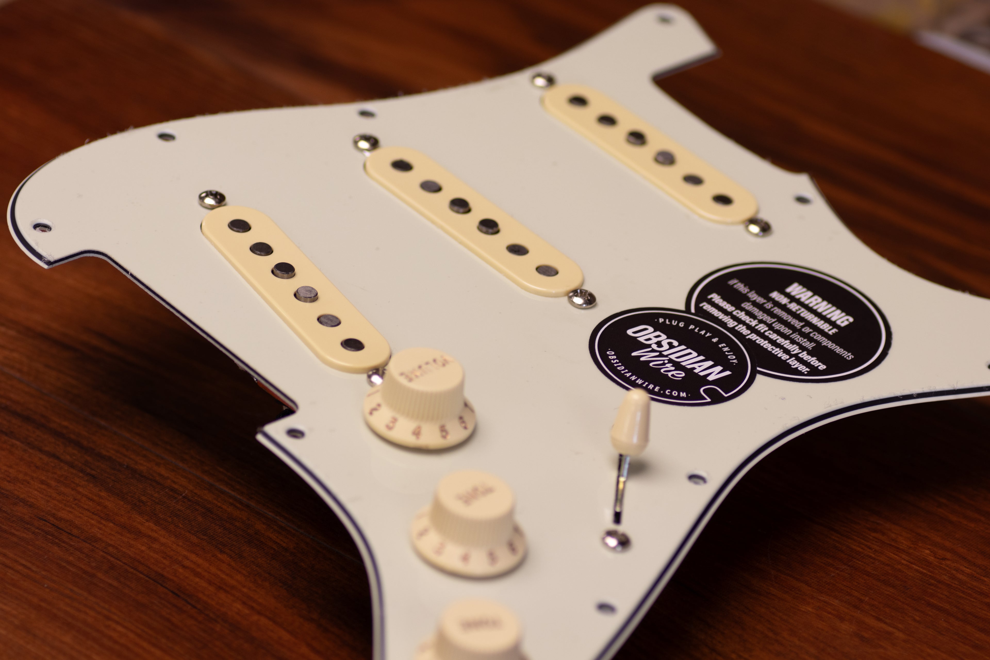 Custom Works: Lambertones Loaded Pickguard for Strat®