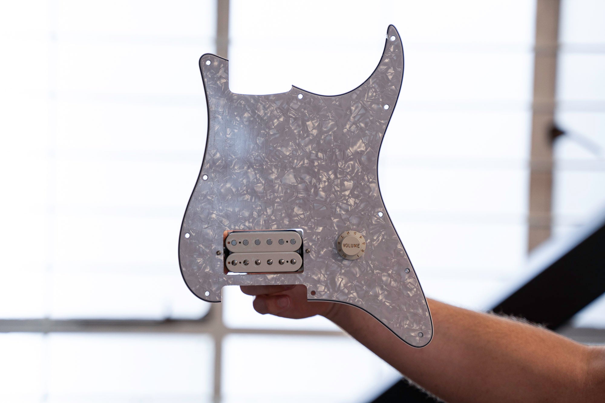 Custom Works: Single Humbucker Loaded Pickguard for Strat®