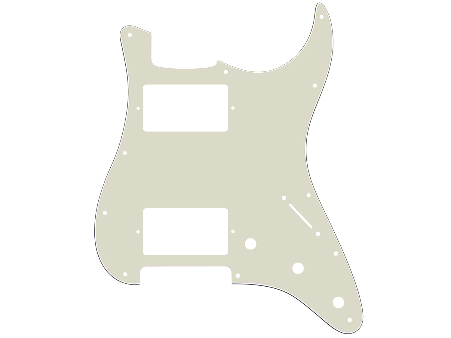 Pickguard HH pour Strat® (moderne 11 trous)
