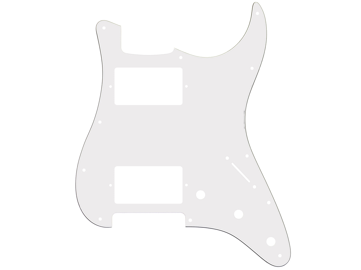 Pickguard HH pour Strat® (moderne 11 trous)