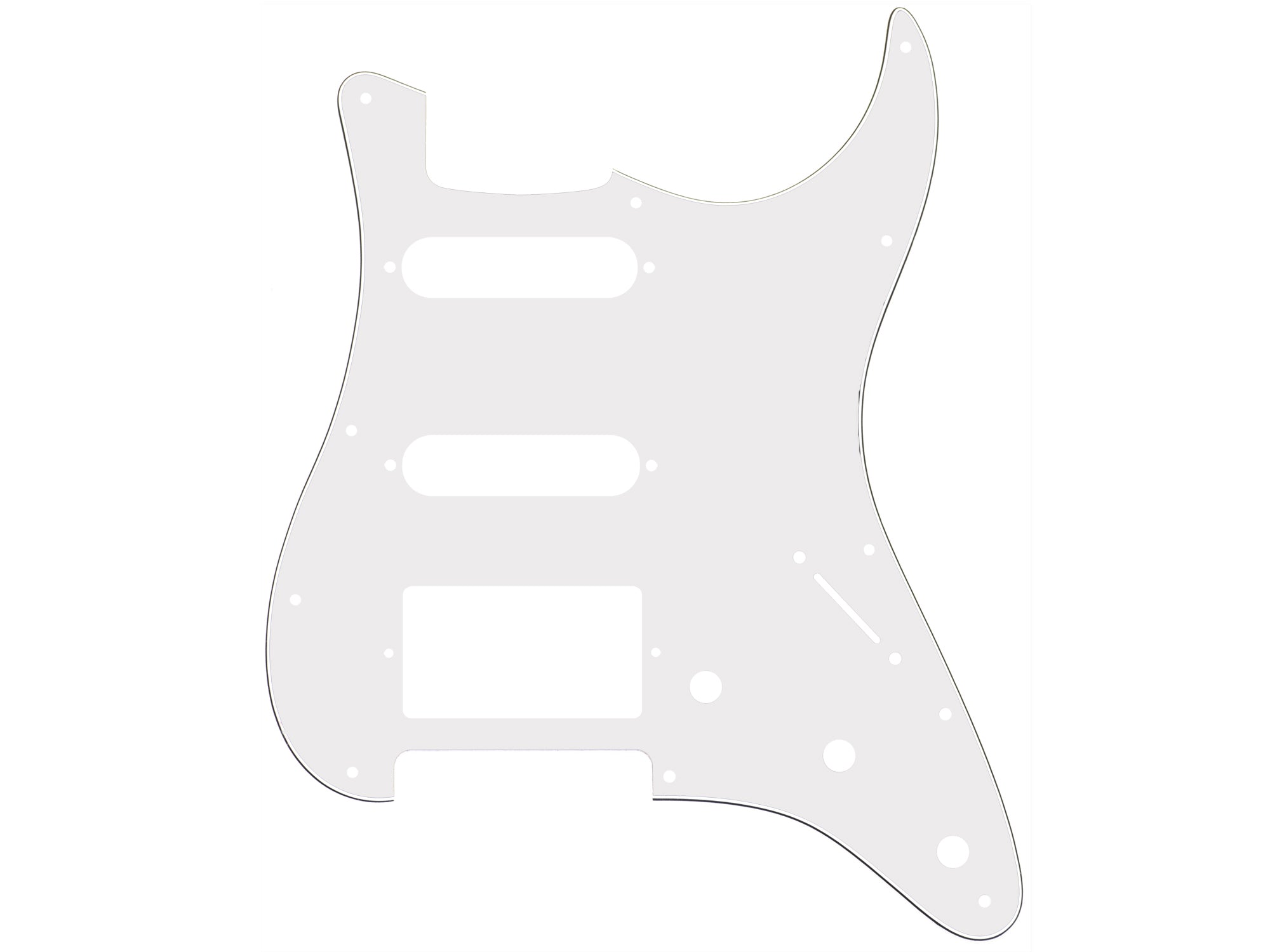 Pickguard HSS pour Strat® (moderne 11 trous)