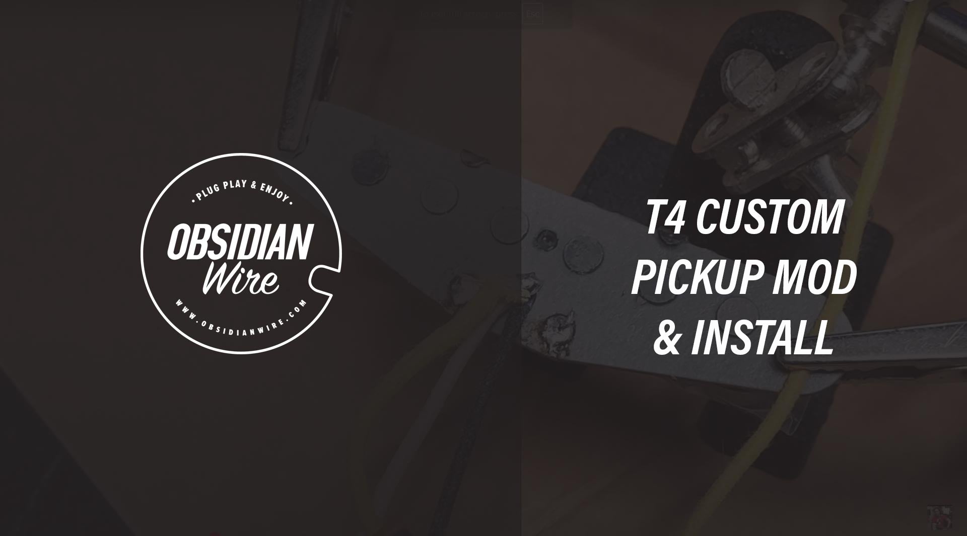 Charger la vidéo: Démonstration de l&#39;installation d&#39;un fil de masse séparé sur le capot du micro manche de votre Telecaster. Cette modification est nécessaire pour un câblage à 4 voies.